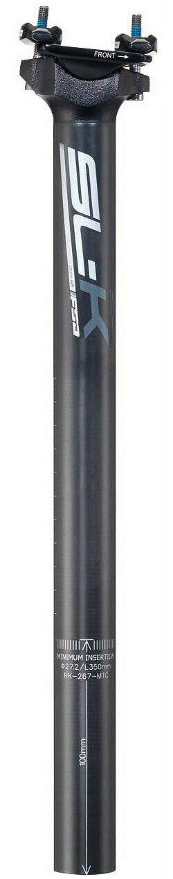 fsa sl-k ud carbon seatpost 美品 FSA SL-K Carbon Seatpost (Black) (25.4mm) (350mm) (0mm