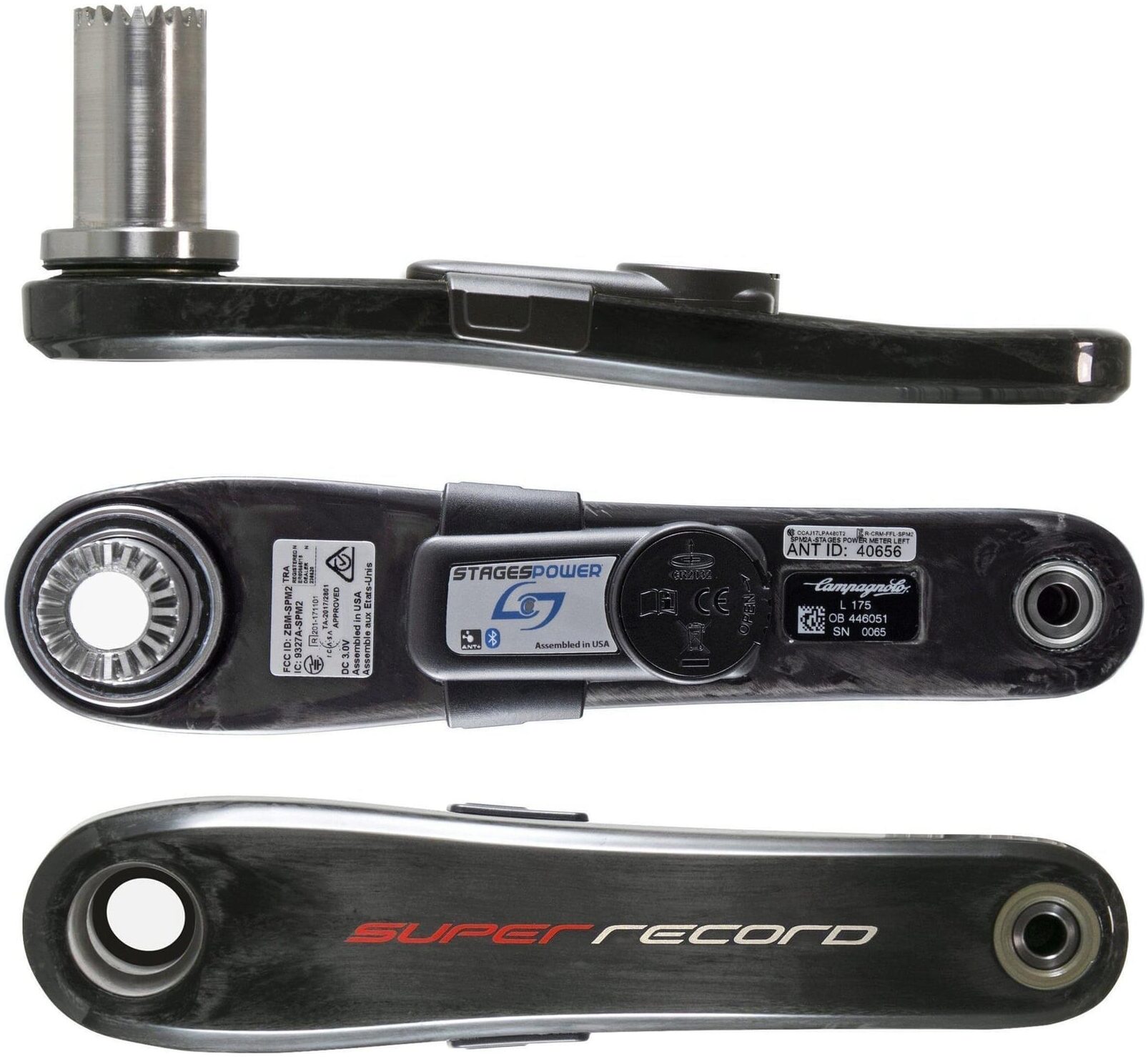 パーツ STAGES POWER Campagnolo Record 12s 172.5 Amazon.com : Campagnolo Super Record Power Meter Crankset