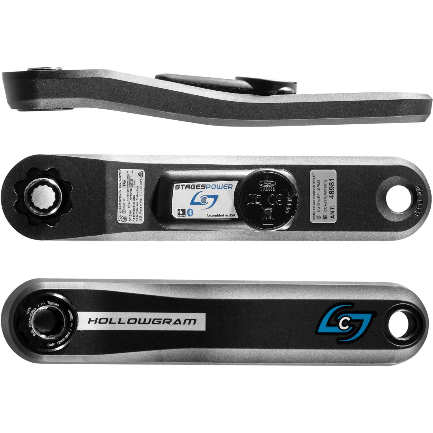 Stages 165mm best sale power meter