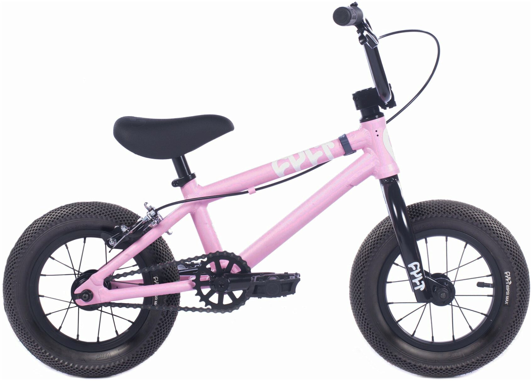 Cult Juvenile 12-Inch 2024 BMX Bike-Pink