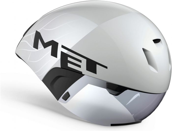 MET Codatronca Helmet – White Silver / Matt Glossy