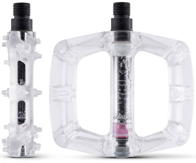 DMR V6 Flat Pedals – Clear