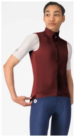 Castelli Espresso 2 Womens Vest – Garnet