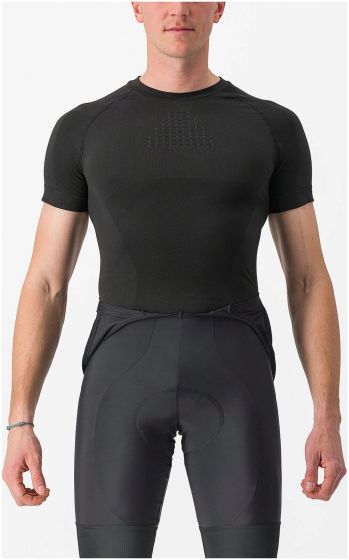 Castelli Core Seamless Short Sleeve Base Layer – Black