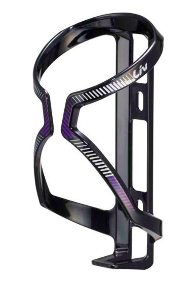Liv Airway Sport II Bottle Cage – Black/Purple