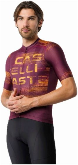 Castelli Stratus Logo Short Sleeve Jersey