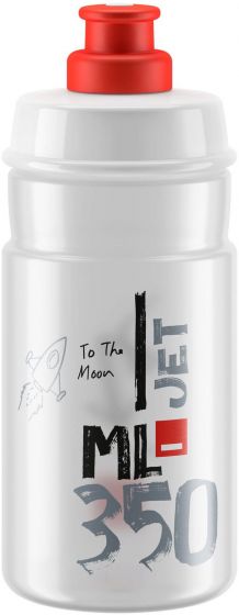 Elite Jet Youth Bottle – Clear / Red