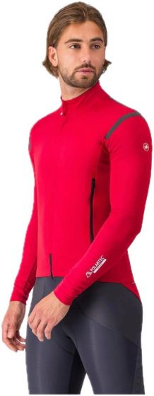Castelli Perfetto Ros 3 Jacket – Rich Red / Black Reflex