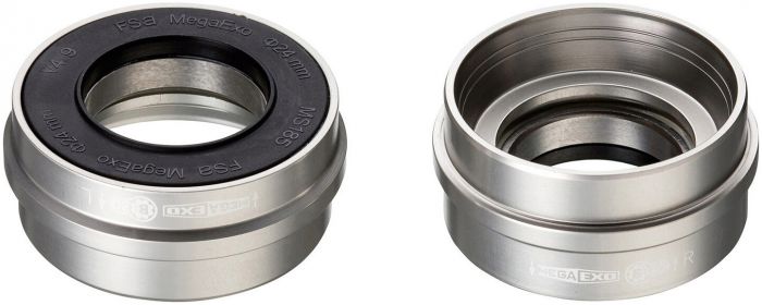FSA Afterburner MegaExo BB30 Bottom Bracket Adapter – Silver