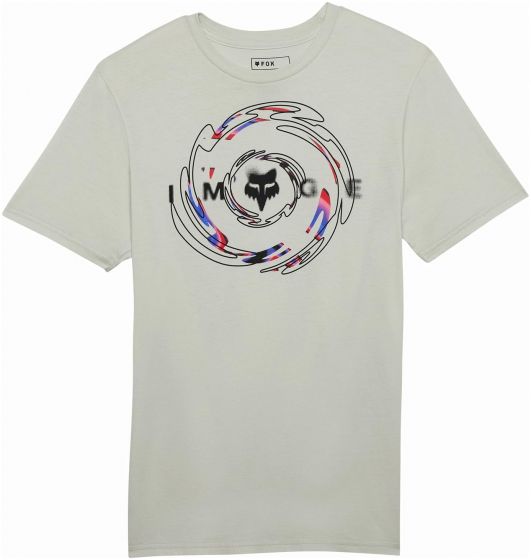 Fox Energy Face Premium T-Shirt – Light Grey