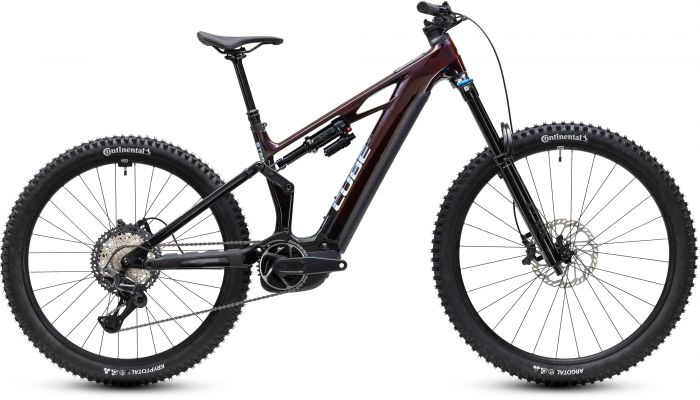 Cube Stereo Hybrid ONE77 HPC SLX 800 2027 Electric Bike – Liquid Red / Black