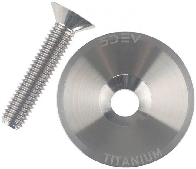 5DEV Titanium Stem Top Cap