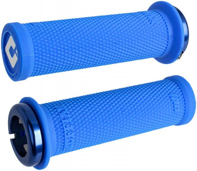 ODI Ruffian Mini v2.1 Lock On Grips – Blue