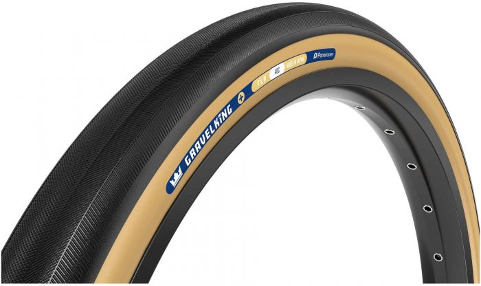 Panaracer GravelKing Slick Plus 700c Tubeless Tyre – Black / Brown