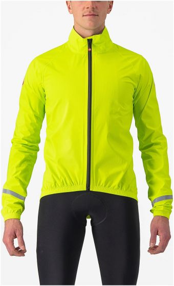 Castelli Emergency 2 Rain Jacket – Electric Lime