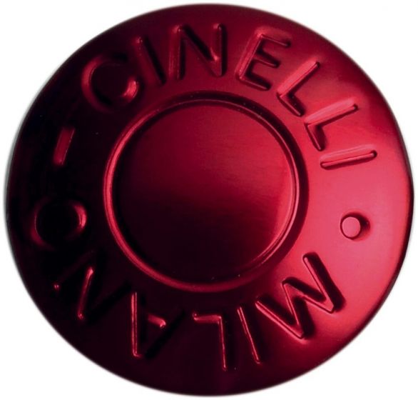 Cinelli Milano Alloy Bar End Plugs – Red