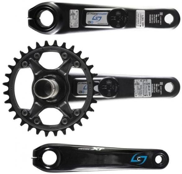 Stages Power LR Shimano XT M8120 Power Meter Chainset