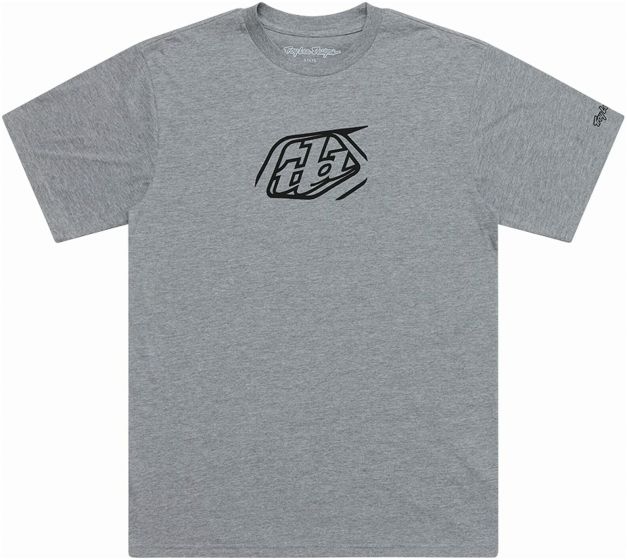 Troy Lee Badge T-Shirt – Badge - Grey Heather
