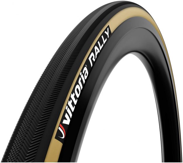 Vittoria Rally 28-Inch Tubular Tyre – Tan / Black
