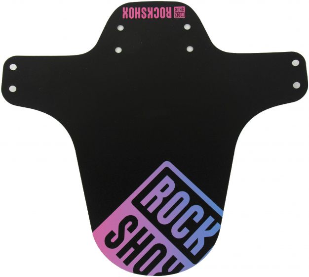 RockShox Universal MTB Mudguard – Pink / Blue Fade Print