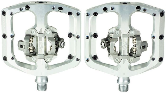Renthal Revo DHC Pedals – Polished Silver