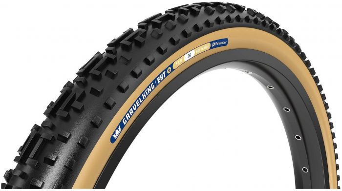 Panaracer GravelKing EXT Plus 700c Tubeless Tyre – Black / Brown