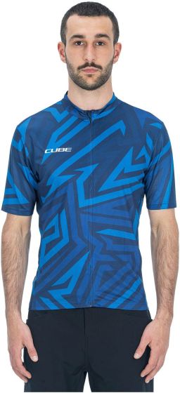 Cube ATX Full Zip CMPT Short Sleeve Jersey