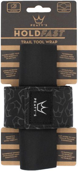Peaty's Holdfast Trail Tool Wrap – Nightrider Black