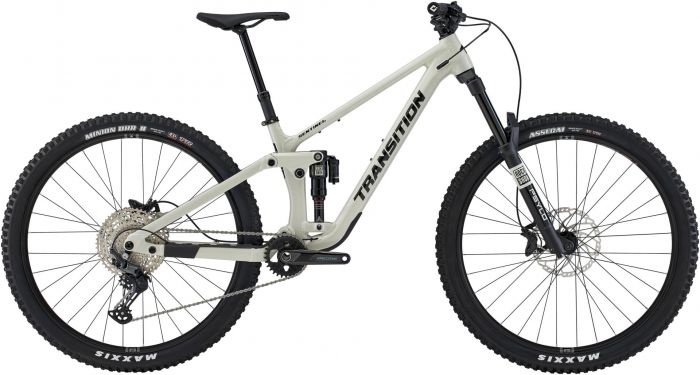 Transition Sentinel Alloy Deore 2025 Bike – Glacier White