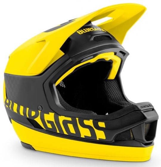 Bluegrass Legit Carbon Helmet – Black / Yellow