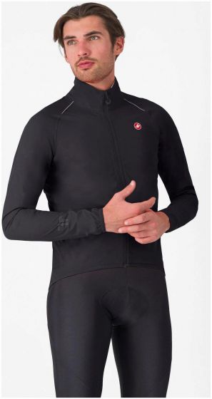 Castelli Emergency 3 Rain Jacket – Light Black