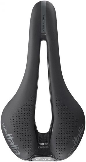 Selle Italia Flite Boost TI316 Superflow Gravel Saddle – Black