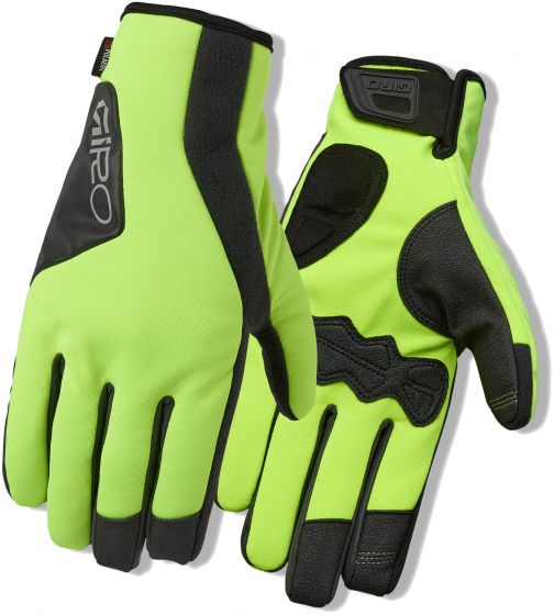 Giro Ambient 2.0 Long Finger Gloves – Hi Viz Yellow