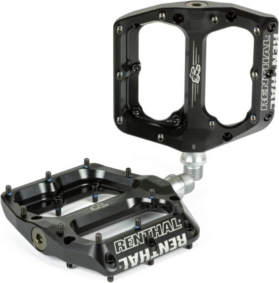 Renthal Revo-F Flat Pedals – Black