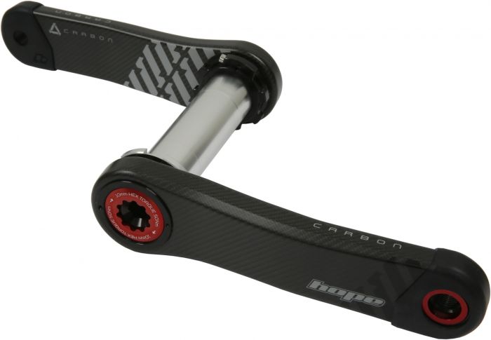 Hope Carbon Crankset – Red