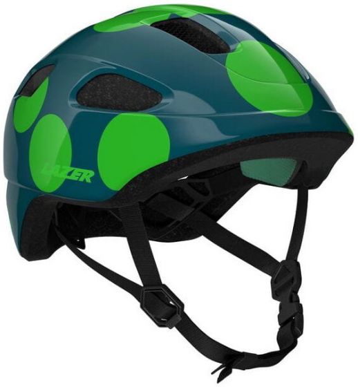Lazer Nutz 2.0 KinetiCore Kids Helmet – Green / Blue