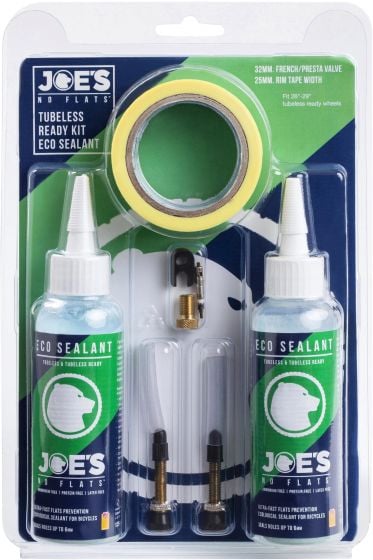 Joe's No Flats Eco Sealant Tubeless Ready Kit