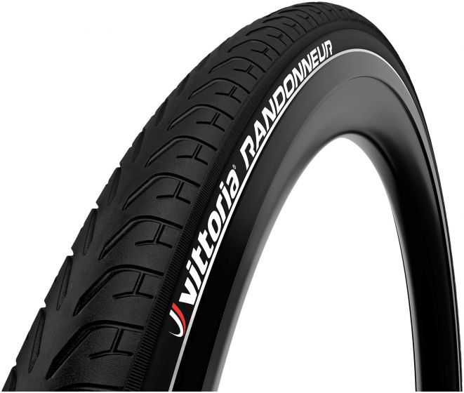 Vittoria Randonneur 700c Tyre – Black / Reflective