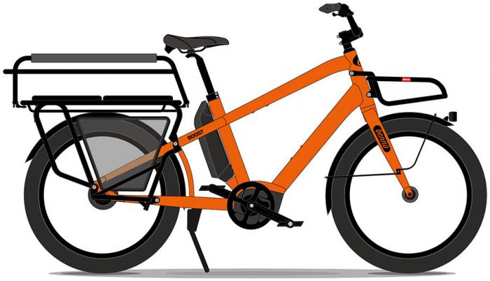 Benno Boost E CX Evo 6 2025 Electric Bike – Neon Orange