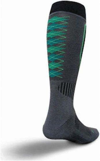 SockGuy Argyle MTN Tech Ski Socks