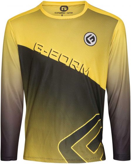 G-Form Podium Jersey – Race Yellow / White