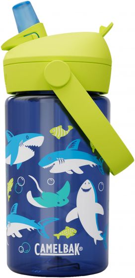CamelBak Thrive Flip Straw 415ml Kids Bottle – Sharks And Rays, image 1 of 5