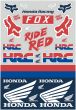 Fox Honda Track Sticker 2023 Pack