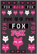 Fox Legacy Track Sticker Pack