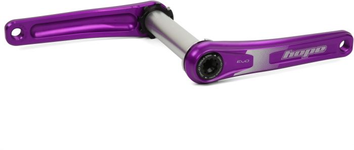 Hope EVO 100mm Fat Crankset without Spider – Purple