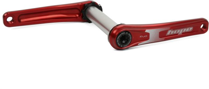 Hope EVO 120mm Fat Crankset without Spider – Red