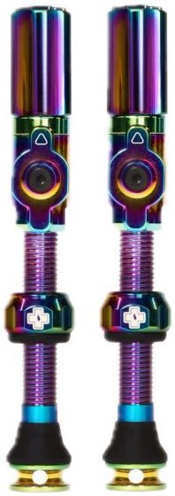 Muc-Off Big Bore Hybrid Tubeless Valves – Iridescent