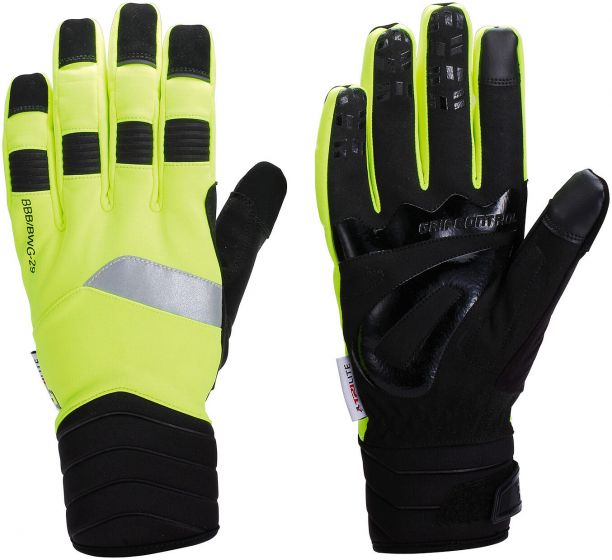 BBB WaterShield Winter Gloves – Neon Yellow