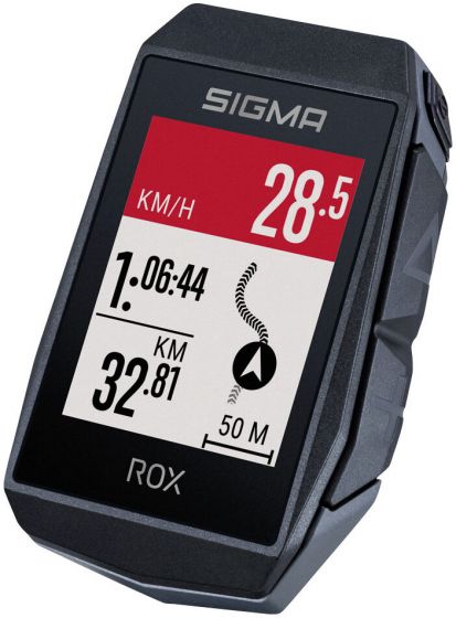 Sigma Rox 11.1 Evo GPS Cycle Computer HR Set – Black