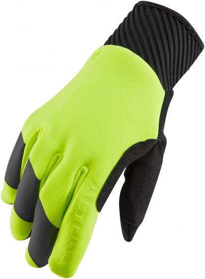 Altura Nightvision Windproof Long Finger Gloves – Yellow